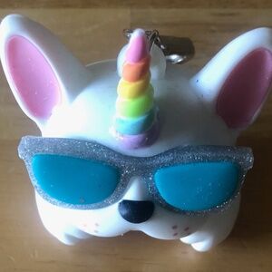 Bath & Body Works French-icorn Bulldog Pocketbook Holder NWOT